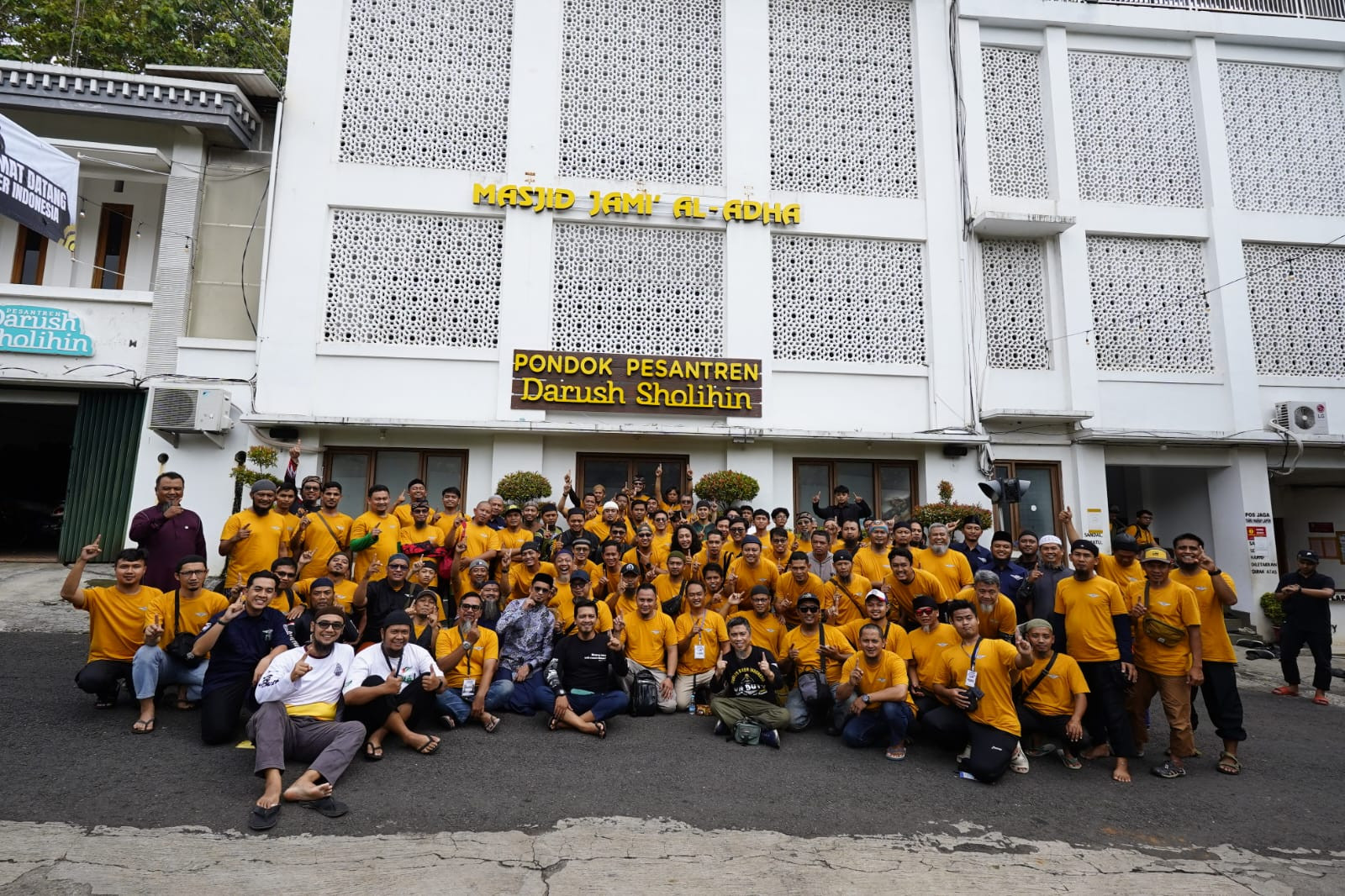 Sukses Dauroh JATENG–DIY: 219 Bikers MBI Indahnya Touring dan nikmatnya Kajian di Darush Sholihin