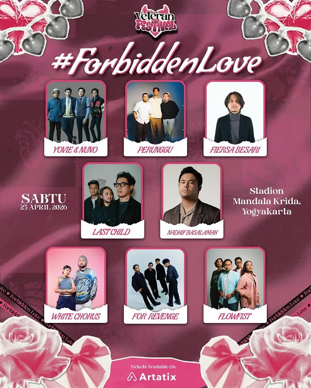 Veteran Cup Festival 2026: Konser Musik Nasional di Stadion Mandala Krida