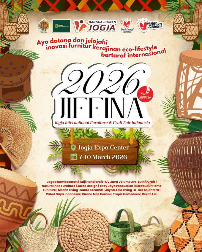 Yogyakarta Kembali Menjadi Pusat Furnitur & Kerajinan Dunia!