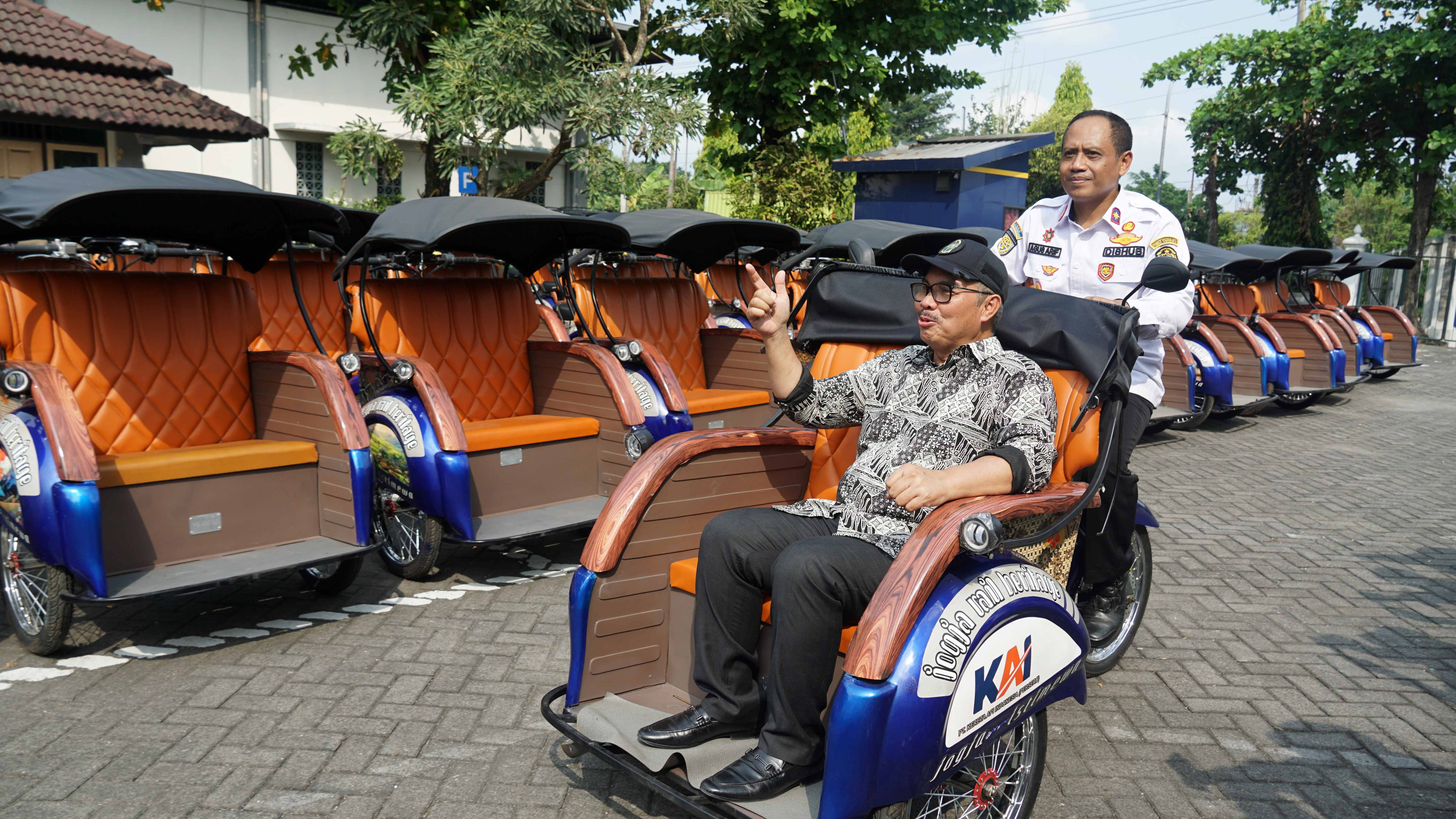 Betor Mulai Disingkirkan, Becak Listrik Jadi Wajah Baru Malioboro